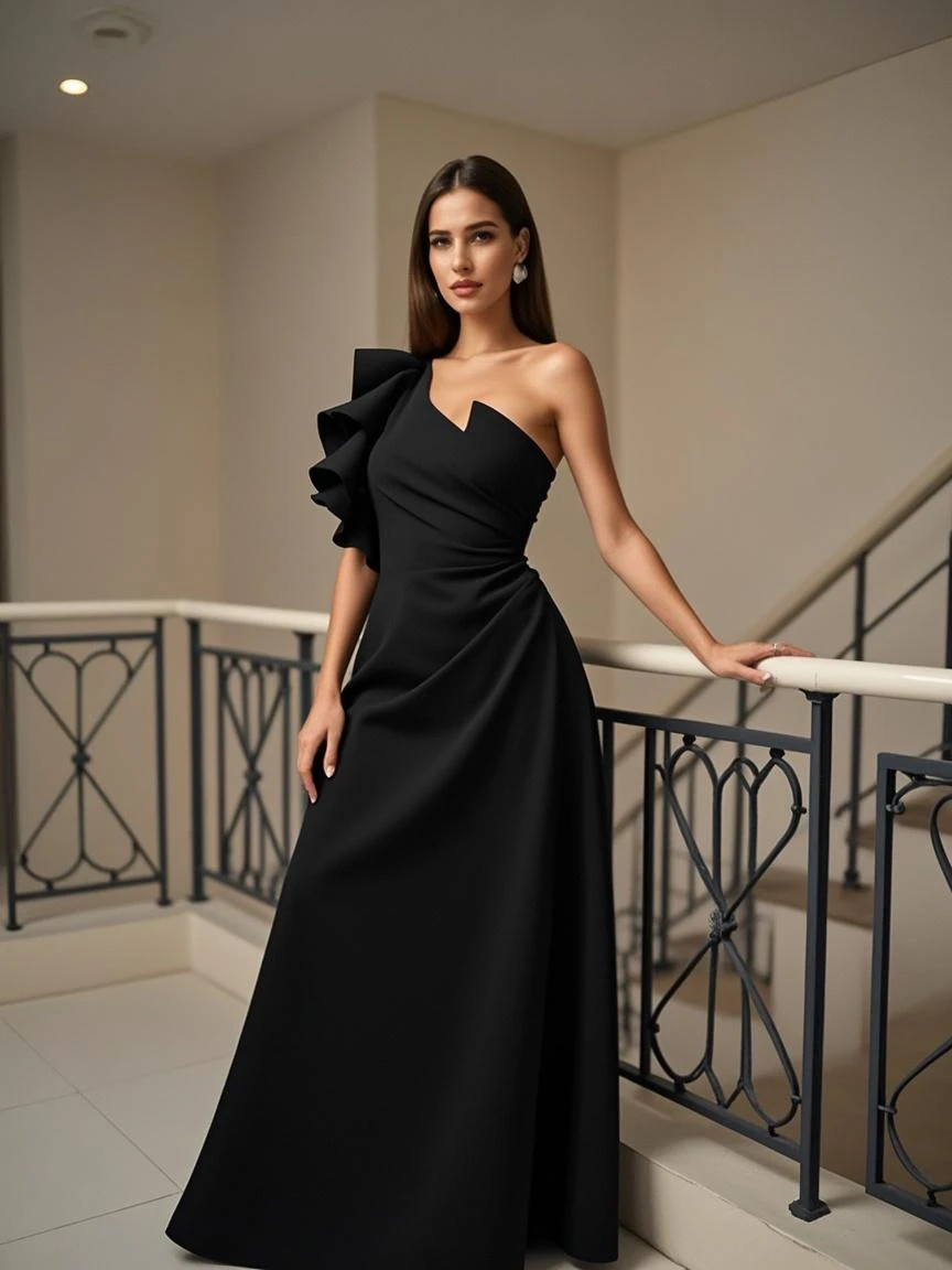 <lora:trileg_v2:1>,trileg,woman walking down stairs,elegant dress,high heels,gala ball,best quality,4k,8k,ultra hires,realistic,photo realistic,RAW photo,hdr,sharp focus,skin imperfections,masterpiece,athmospheric,