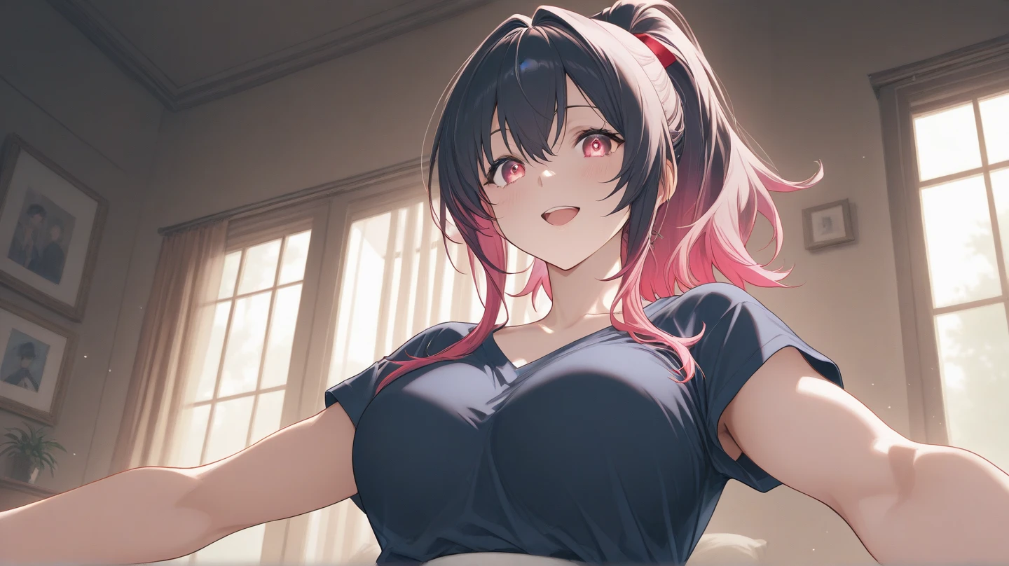 Hoshino Ai、big breasts、huge breasts、hyper breasts、pubic hair、whole body