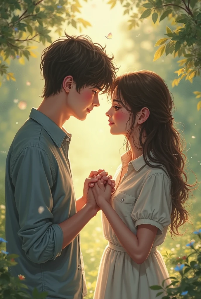 make a boy hold hands with another girl now make another boy cry they are all of legal age