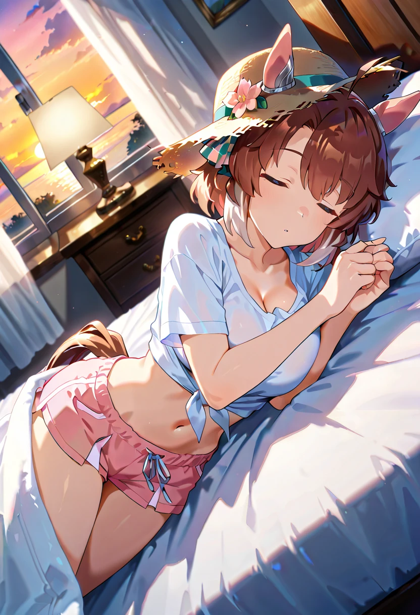 Zara was kneeling near her tent. Her sheer nightgown, now rumpled and disheveled, stuck to her body, leaving no room for imagination, as she leaned purposefully, back view