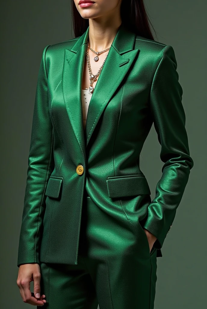 Formal and elegant Olympic uniform. green colors, azul e amarelo. Leopard print details in some parts. Golden Deatlhes. white stars. Female and male version. Roupa modesta