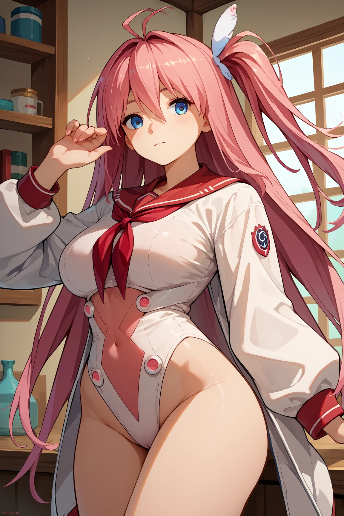 direction, silver hair, heart shaped pupils, Cat ear朵, Grinning, glowing light, film grain, 8K, Super details, precise, best quality, 1080P, ultra high definition, 8K animal ears，Face turned red，female student，White sailor suit blue collar，cry，fall，Cat ear，one with pink hair，Open waist，Lower body naked，topless，topless，female reproductive organs滲漏，female reproductive organs（female reproductive organs，moisture，moisture，Wet Liquid）Shoot real，best quality，masterpiece，extremely delicate and beautiful，Very detailed，CG，8K，Amazing cleavage，detailed，masterpiece，best quality at best，Very detailedd CG unity 8k wal在泥泞的沼泽中挣扎, Legs stuck in the mud, Covered with mud, With an expression of despair
