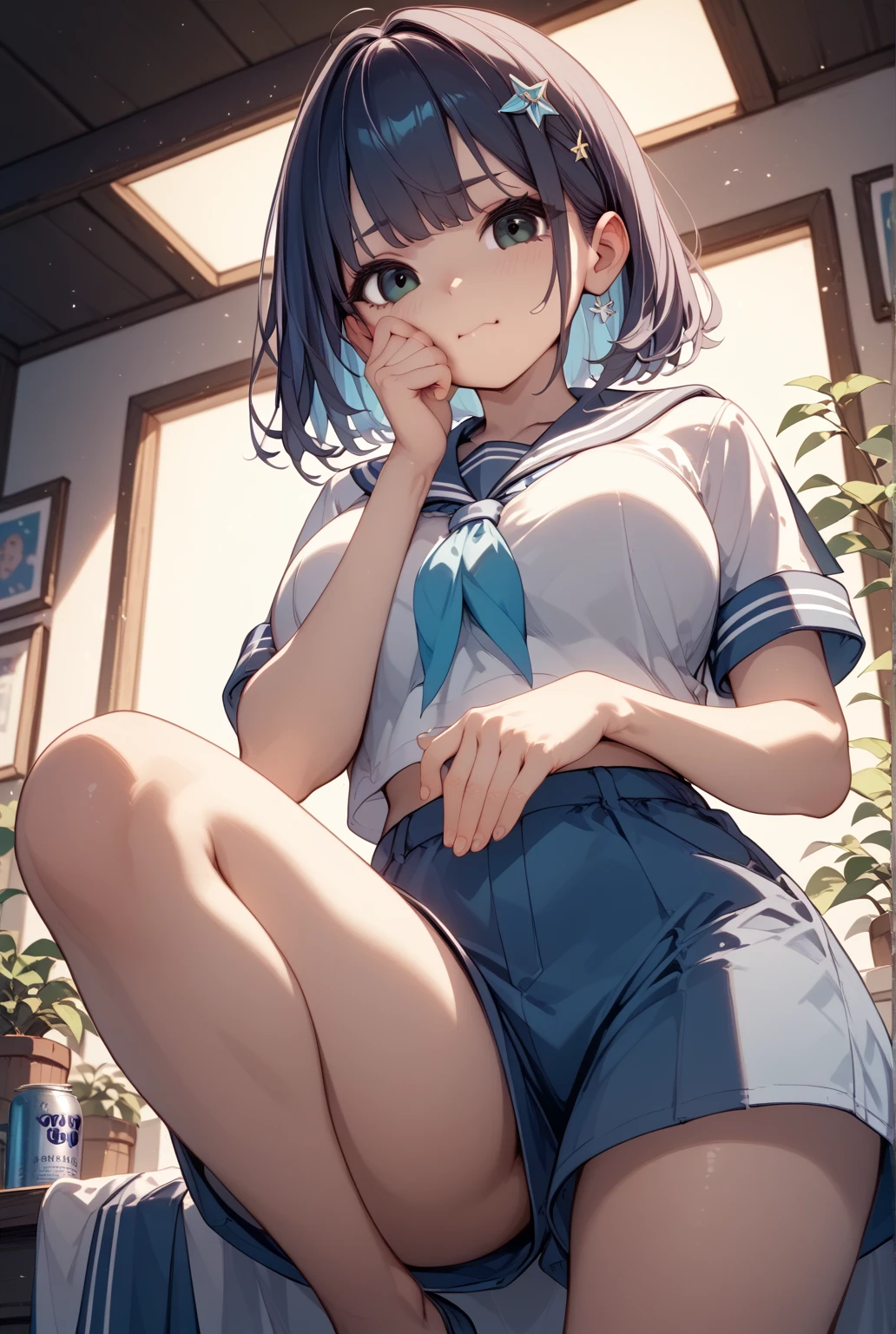 masterpiece, Highest quality, High resolution, A girl with a young body, alone, Gray Hair, Medium Hair, Blue eyes, (Mr.々Expression、Red face)、(Small breasts:1.5)、(Primary school students)、(She's my little sister)、(There's nothing you can do about what you like)、mole under lips, Cowboy Shot, Cute Underwear, Battera, shame, city, Outdoor, garden, With a backpack on, Ahoge、Character Bag、Cat Cosplay、Cat ear、Cat tail、A tail peeking out from under a skirt、Cat meat ball handbag、(randoseru backpack:1.6)