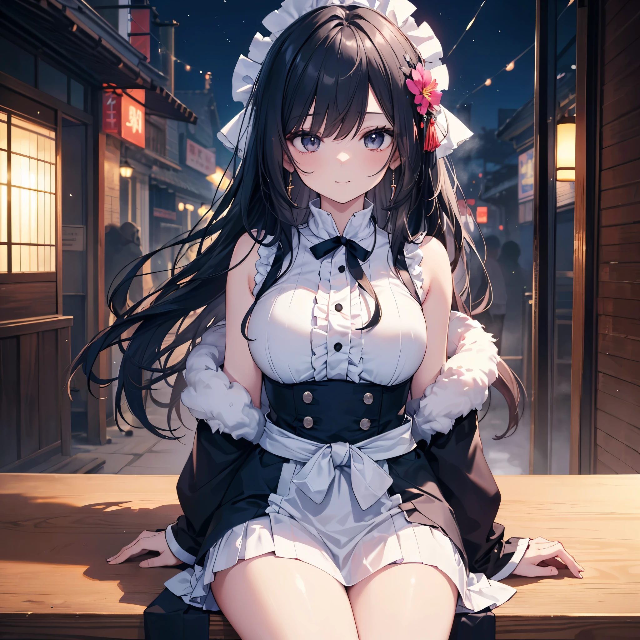 ((((highest quality)))), (((Ultra-precision CG 16K))), (((masterpiece))), (((Very detailed))), (((Extremely detailed))), (((Black outline:1.3, Written boundary depth:1.3 , Written soft outline, sharpness))), Maximum clarity and sharpness, Multilayer Texture, Surface Shading, Cinematic lighting, Beautiful details sparkle ,Perfect Proportions, Limited to one woman, BREAK accurate, Anatomically correct, Highly detailed face and skin texture, drawn in detail, Highly detailed facial and skin texture, Detailed eyes, beautiful hair, Beautiful Japanese Idol face, Beautiful and beautiful eyes, Beautiful body, Beautiful breasts, Beautiful thighs, Beautiful legs, Beautiful fingers, (Beautiful views) , skinny body, ((Beautiful Skin)), ((Skin Texture)) BREAK breast enlarged, medium Breasts, rocket breasts, (((perky breasts))), ((covered nipples)), slender waist, ( narrow eyes, blush, determined expression, hot, sweaty , Heavy breathing,) , (streaked hair, hair intakes, colored inner hair, ) BREAK (((wearing oversized printed sexy professional clothing , wearing wide-leg-pants, breasts is covered by outfit))) , wearing earrings, (((suntanned skin, tan lines))) , BREAK ( stick breast out, bending over, street fight, spotlighting ),(((looking at viewer, super detailed background , magic show, bunny costume ))), BREAK (((portrait , close-up of face, bust-up shot, looking at viewer, )), (natural make), random angle, random situation , pinup magazine pose