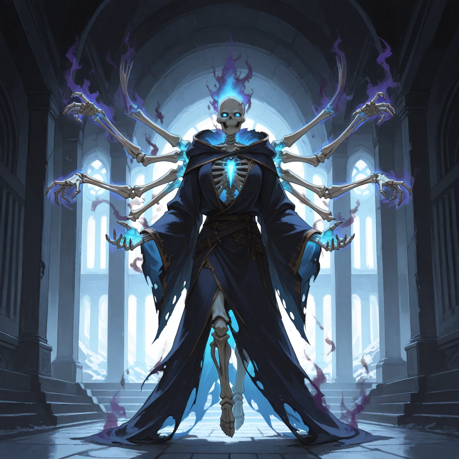 Hastur, Roi en jaunes, Breaking out of a rift in the continuum of time space