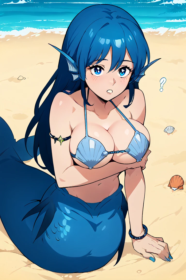 ((best quality)), ((highly detailed)), masterpiece, (detailed eyes, deep eyes), (1girl), cowboy shot, <lora:aiomonstergirls_loraLocon:.1>, <lora:animeMermaid_v10:1>, (mermaid), fins, <lora:dcau_fantasy_offset:.9>,