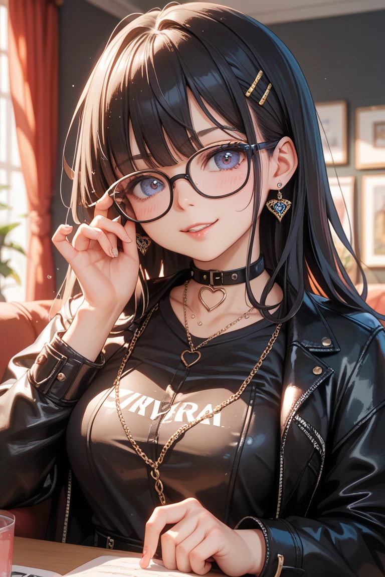 Glasses, Cat ear