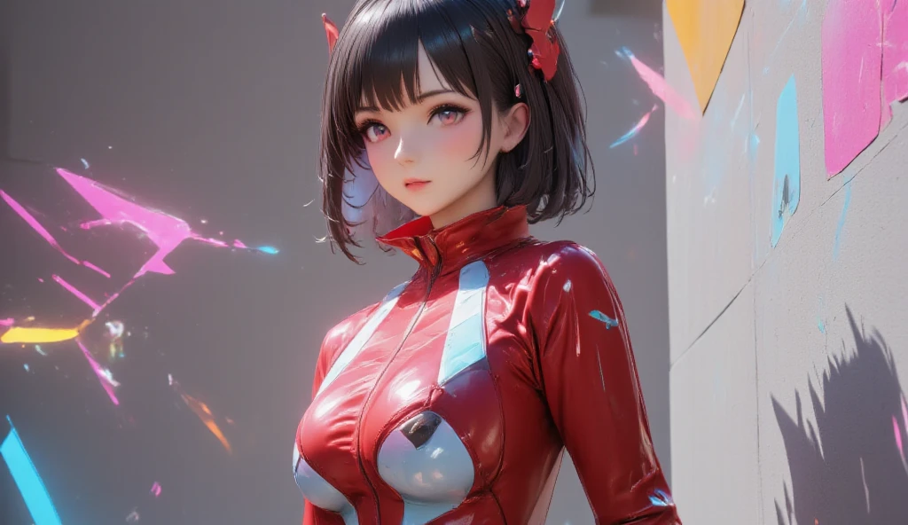 Years_CLASSIC_Jun Gatchaman_Own Wife、Upper Body、Simple Background