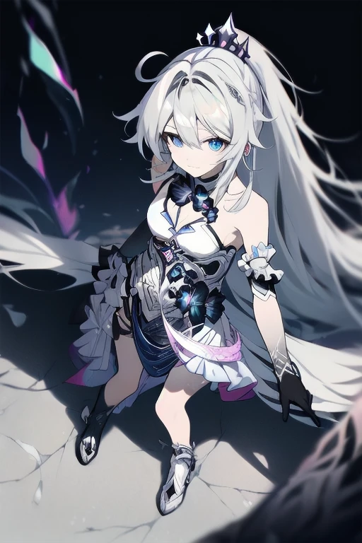 1-girl,masterpiece,best quality,blue eyes,(Minamiuri),solo, ((((flat chest)))),full body,((silver short hair)),loli girl,8k,((kawaii)),good hands,((good fingers))