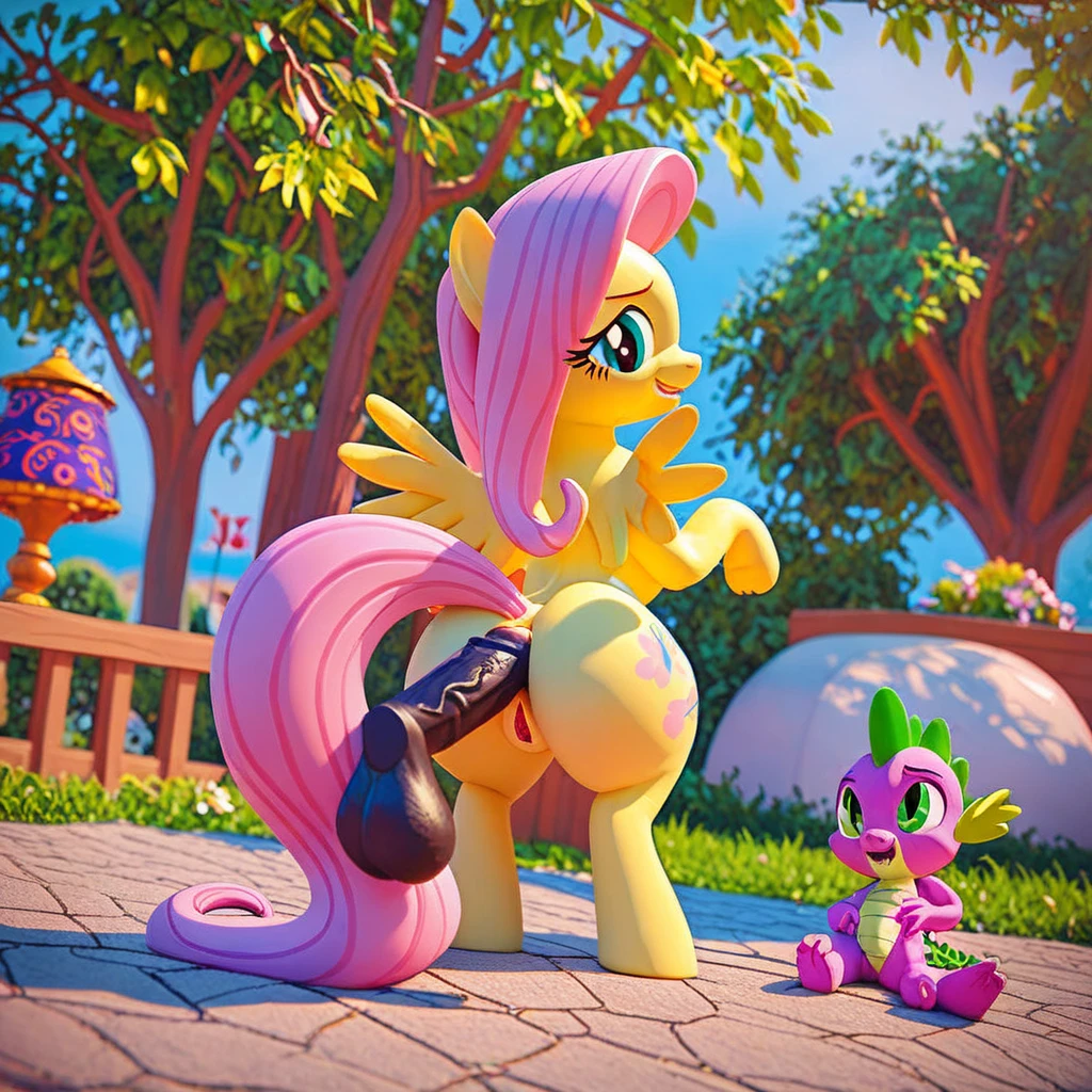 masterpiece,8k high quality detailed,highres,pony,,
illustration \(artbook\),
,Fluttershy ,1 pony female, big hair, long gravy hair green eyes, detailed_face,
, teats on glass,ass on glass,window ,cum drop, on glass,blush,embarrassed,endured face,rape face,heavy breathing,seductive smile,
(,realistic_ yellow fur_texture), vagina and pussy, Butthole and Anus, tail up, teats, big teats, (teats:1.2), teats, gaping, excessive cum splatter on glass:1.4, rear view, cum, glass leaking glass ,cum covered glass, excessive projectile cum:1.5 on grass , cum in cloaca, cum from pony cloaca, leaking cloaca,cum covered cloaca, big pony cloaca, excessive pony cloaca cum, realistic on the eyes, realistic, Beautiful face, high detailed yellow fur features, Beautiful face:1.5,detailed eyes, luscious lips, ( Beautiful face:1.5, Against glass ass bathroom, cum on ass:1.5, Against glass ass, Against glass door ass Against glass door ass:1.4