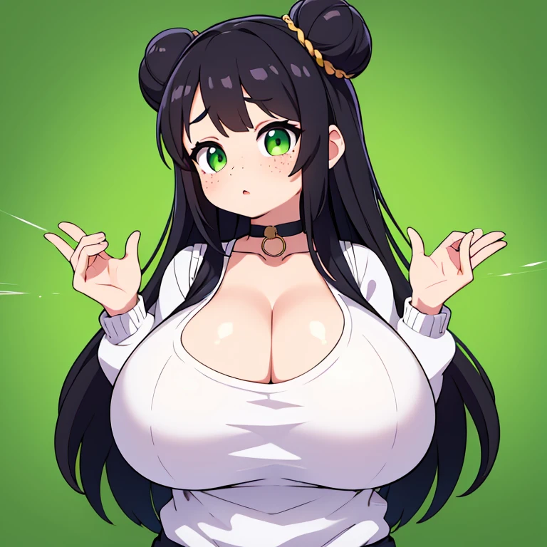 (8K, Best quality, tmasterpiece:1.2),\(eye detailed\),(\(Clothes detail details\)\),full bodyesbian,(huge tit),(Facial focus) ,Very detailed CG unity 8K wallpaper,hugefilesize,ultra - detailed,A high resolution,absurderes,beautidful eyes,Ray traching,dramatic shadow,finely detailled,Dramatic angles,Hyper-detailing,(1 girl:1.3),(Solo),,Mature female,Long hair black,Green eyes,Wearing(cosplaying_magical girl,very cute orange dress with ruffles,Large Ribbon Bow Tie Back),
