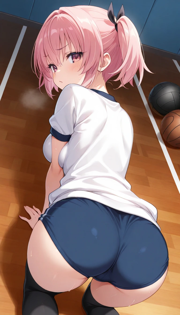 pieces fly、masterpiece、highest quality、Super detailed、High resolution、High resolution、8K portrait、Unity 8k壁紙のHigh resolutionCG、unity 8k wallpaper、cute type little:1.5、:1.5、Highly detailed CG unity 8k wallpaper、realistic、real person、cute type little、 portrait photography、shiny skin、High resolution、((cute:1.5))、(10 years old:1.5)、(1 girl)、beautiful clear eyes、very detailed explanation、delicate face、nice lips、slender body、(small breasts:1.6)、thin legs、1 girl, cute type, perfect face, seriously, (blush:1.5),((there are many people nearby:1.4)),(volleyball court:1.6)、(nude:1.6)、(Predreg,spread ,((Orgasm in the vagina:1.5)) ,(Volleyball Sleeveless Uniform)、bob hair、