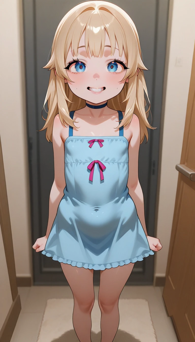 (best quality,8k wallpaper,ultra-detailed,masterpiece:1.2),illustration,preschool girl, bike short, nsfw