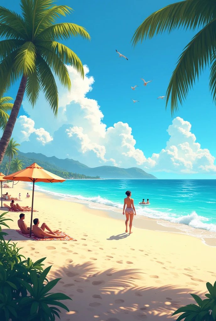 Sunny beach