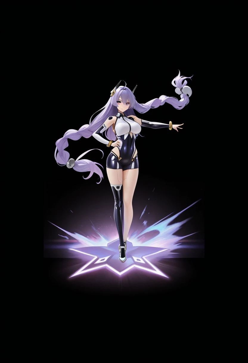 highest quality, 8k, High resolutionアート, High resolution, Super detailed, Very detailed, Cyberspace, (Natural standing posture), (Purple white gradient twin long braided hair:1.2), Cyber Costume, Sci-Fi Costumes, Shine, two piece bikini, (bare belly), digital bikini, shoulder gloves, cyber costumes, (fairy wings, wings, digital wings, cyber wings, detached wings), fractal wings, thong, large breasts, wide hips, (perfect body proportions), see-through clothes, crop top, sheer clothes, transparent clothes, transparent skirt, micro skirt, transparent poncho, transparent jacket, cum on thighs