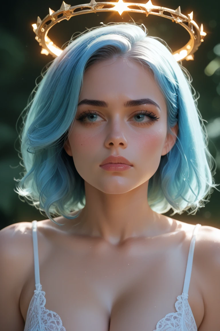 elegant, detailed fashion model runway walk, (confident runway strut), ((glamorous catwalk backdrop)), (feminine), (((blue hair))), ((alluring facial expression)), ((exquisitely detailed facial features)), ((perfect eyes)), extremely detailed painting, intricate, painterly brush strokes, ((Bastien Lecouffe-Deharme art style)), 8k wallpaper, nikon, trending on Artstation, trending on CGSociety, midjourney art, (sensual)