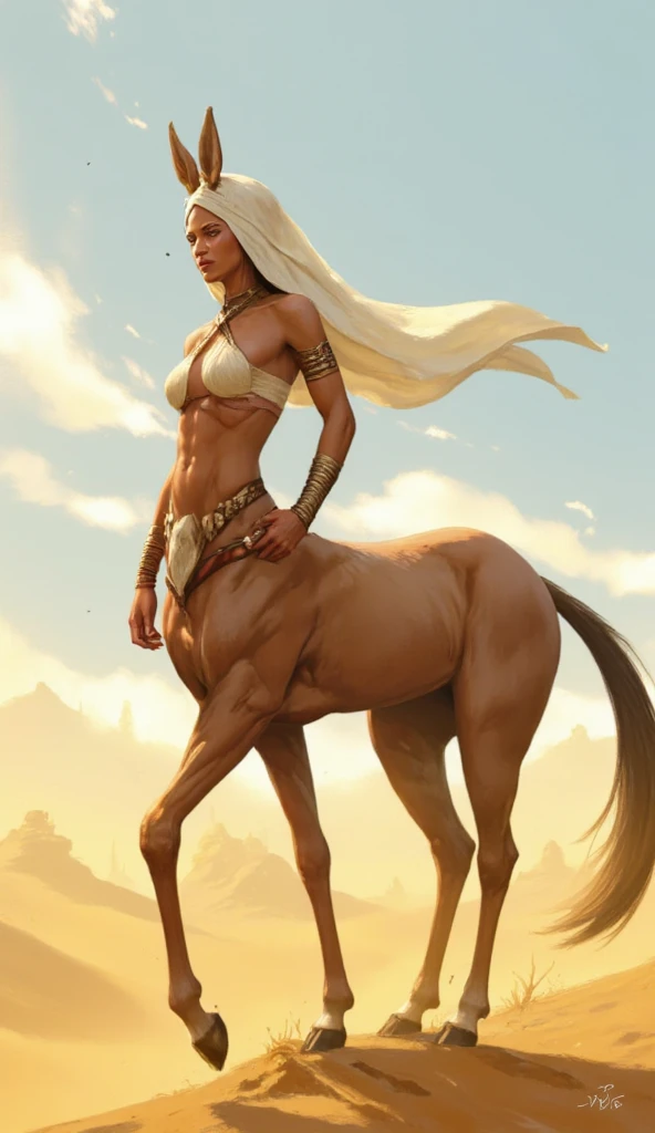 side view of a Big Brabant stallion, in a grass field. being ridden by a large full figured dark skinned nude African woman