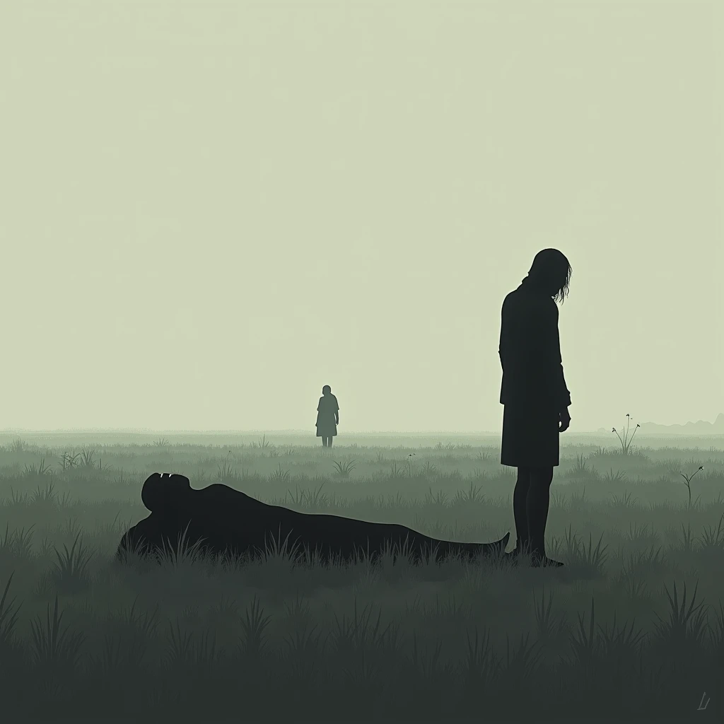 <lora:Andrew Wyeth Style:1>Andrew Wyeth Style - Bring them all to where I am waiting for you; we shall always be alone, we shall always be you and I alone on earth to start our life! A masterpiece, outstanding minimalism, abstract painting by Andrew Wyeth. consisted in extraordinary splendor, color and emotion that pleases and transcends the aesthetic senses, extraordinary beauty and wonder,