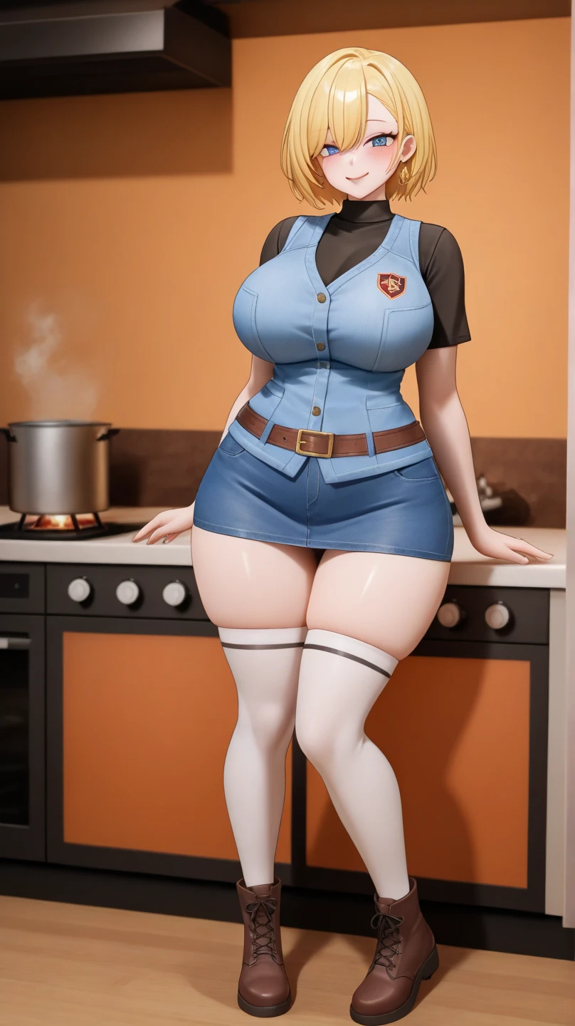 (anthro, fluffy fur, character focus:1.1), 1girl, anthro dog girl, body fur, solo, medium breasts, (thick thighs:0.3), curvy,(upskirt:1.2)(seductive pose:1.2) (pinup)(high angle shot:1.2)