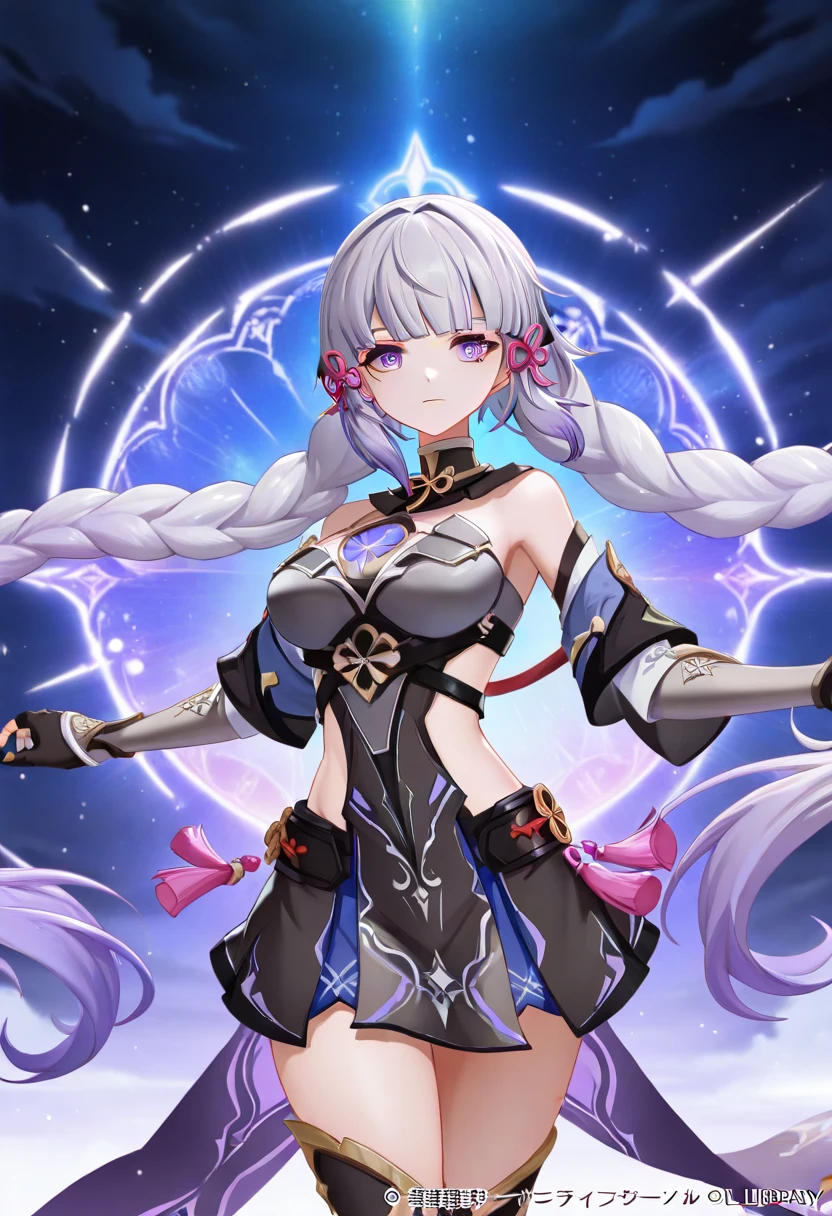 best quality, 32k, incredibly absurdres, extremely detailed, Intelligent beauty, silver short ponytail, red eyes, shiny seamless enamel latex rubber bodysuit, sparkling, shining brightly, shiny chrome plated, shiny gold plated, shiny silver plated and sparkling, shining brightly, finely crushed ruby, pink sapphire, blue topaz, emerald, amethyst, diamond, crystal, rainbow moonstone, white opal room, steampunk, dieselpunk, clockpunk, blend art, mixture art, fractal art, art design, motion-blur, action-lines, speed-lines, background swirl, static electricity, electric discharge, geometric pattern, irregularity, mysterious, sign of something happening, image processing with mysterious effects, translucent, fantastic haze, scattered gold powder, iridescent wind-effect, light-effect, professional lighting, BREAK , background tarot card style image, gear shape in iridescent, rainbow colors neon line light, variety of visual styles that combine various artistic elements like a sparkling iridescent rainbow