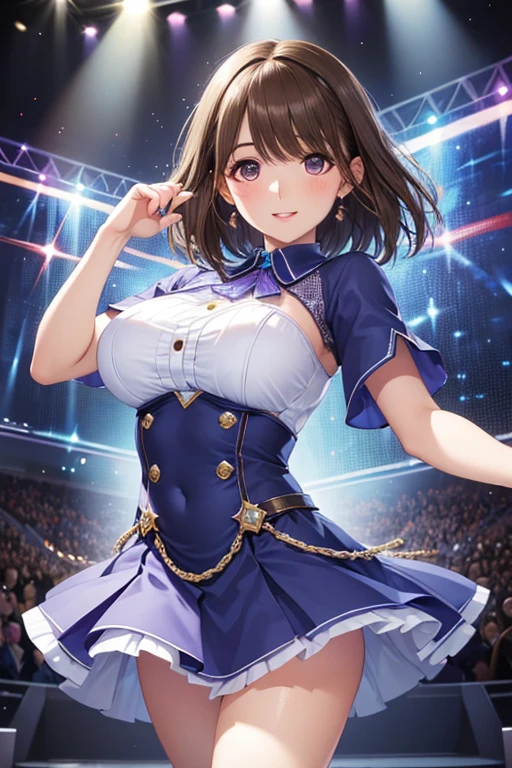 Lapisfe, One girl, alone, View your viewers, blush, bangs, gloves, Upper Body, Braiding, hair band, Ice skating rink in a large gymnasium:1.35、Figure skating、笑顔でFigure skatingの演技を披露する幼い女の子、Figure skatingのSparkling衣装を着た幼い女の子、((Sparkling, See-through dress))、（Petite girl in Japan,）、whole body、View your audience:1.35、Smiling 9 year old girl、Twin tails fluttering in the wind、A sheer fluttery skirt、Wind-blown ponytail、short hair、Hair Scrunchie、Sparkling hair ribbon、((Maximum skin exposure)),（naked）、front、erotic:1.35、C cup breasts、Beautiful cleavage,（Fully exposed cleavage）、Groin washing、Spread your legs、（Wind power increase）、（Super High Leg）,(Browsing Caution)