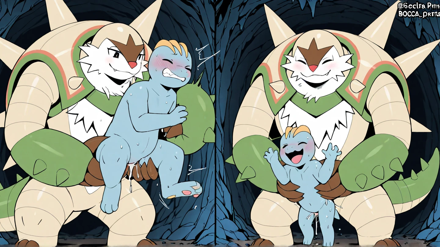 (feral vaporeon), (male werewolf) score_9, score_8_up, dream prompt:score_9, beautiful, detailed cute face, blushing, shocked expression, reverse suspended congress, looking surprised, crying, forest, feet in view, foot shot, crying, cum, 3 toes, screaming, foot focus, huge feet, vaginal, sex, closed eyes, saliva, hyper feet, impregnation, arms behind back, spreading legs, scrunching toes, standing sex, blue vagina