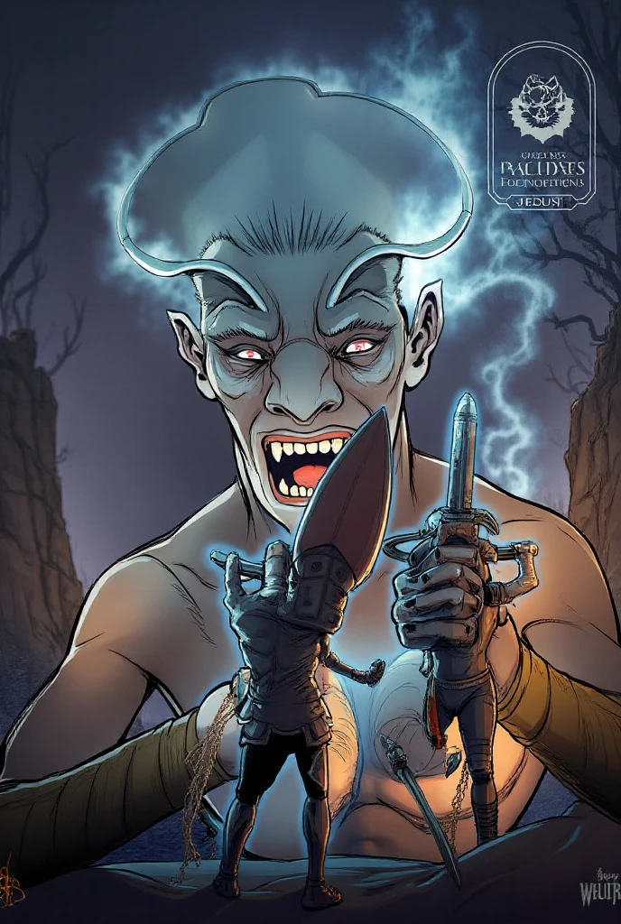 masterpiece, full color, high detailed images, high detailed faces, perfect faces, perfect skin, perfect hairm perfect eyes, perfect mouth, desenho estilo foto realista de um Vampiro Nosferatu hipnotizando duas meninas de 7 anos de idade, touching the girl's pubis over her school shorts, menina de 7 anos de idade no lado esquerdo, cabelos ruivos, plaits, olhos vazios, pupilas para cima, excitada, puxando o short escolar, Marking the vagina in a highly detailed night park, Tinta, linhas de tinta muito finas, Desenhado no estilo de Mark Arian, inspirado por Earl Norem, inspirado por Gary Frank, Arte de linha intensa, contornos de tinta, pencil and ink, detalhado, tinta extremamente fina, lineart, no estilo dos quadrinhos de heavy metal, estilo realista