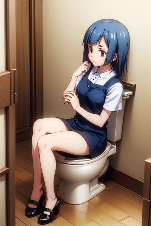 Highest quality、Ultra-high quality、woman、high school student、short hair、Completely naked、Large Breasts、woman器、Panting、Open your mouth、Sticking out tongue、Lie down on the ground、Spread your legs、My face is wet with white fluid、Dripping saliva、woman器から白い液が流れる、Nipples get erect、toilet、Sit on a Western-style toilet