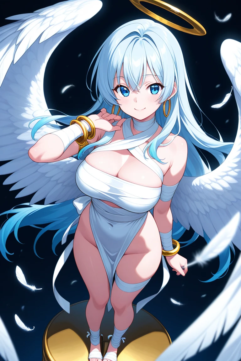 {{{masterpiece}}}, hyper quality, very delicate eyes, beautiful 들판, beautiful 하늘, {{{Legs wide apart}}}, Smiling broadly, best quality, {{beautiful}}, {{nipple}}, {{{pussy}}}, angel, {{{A young girl in elementary school}}}, {{{Nude}}}, busty, {{{Bugs coming out of the vagina}}}