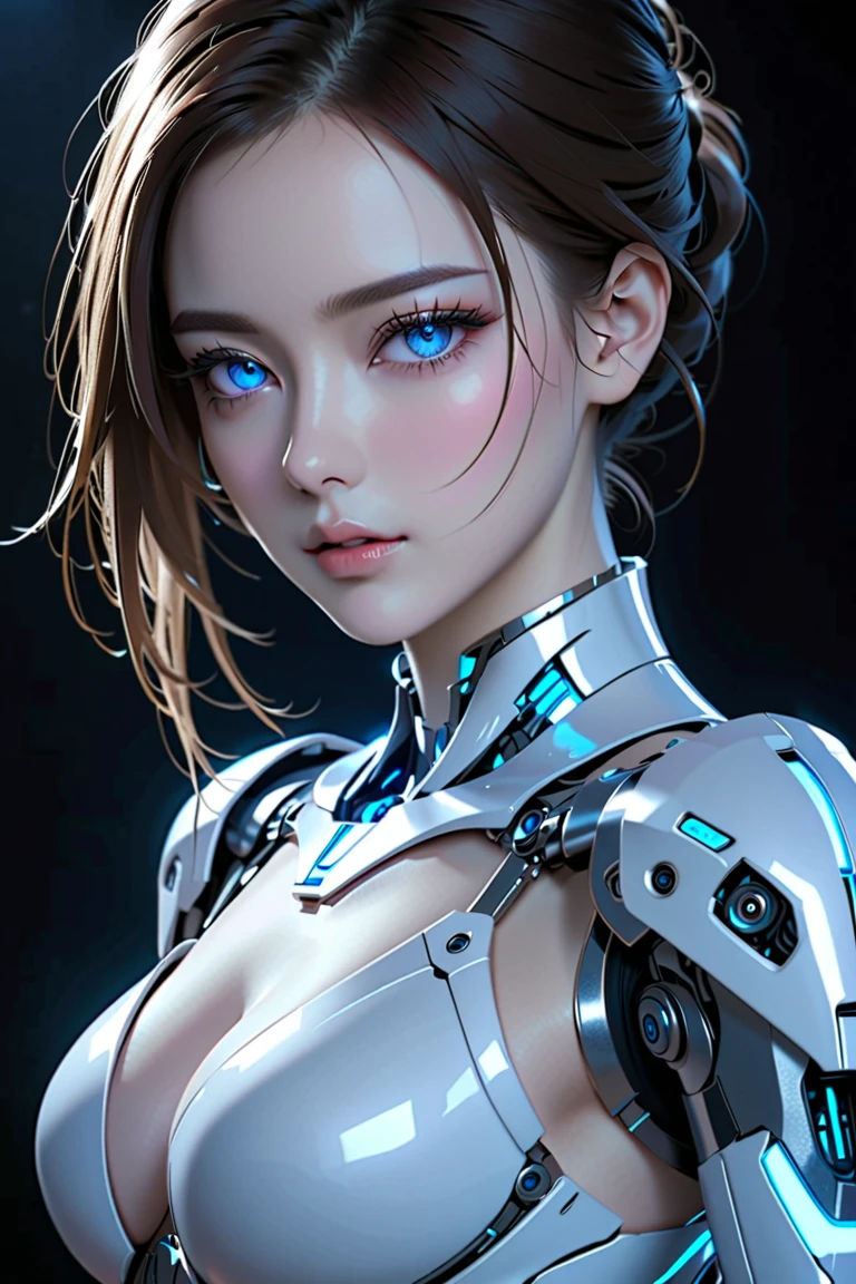 futuristic cyber punk (highly detailed: 1.2),(best quality:1.2),8k,sharp focus,emb-rrf-low, (by HR Giger:1.2), (biomechanical:1.2), (subsurface scattering:1.1) (1girl:1.2), (beautiful cyborg girl), beautiful skin, (thick and detailed tattoos on eyes, face and body: 1.3), (full body: 1.2), (dynamic posture: 1.2), (wide shot: 1.2), (cyberpunk: 1.2), neon glow, (detailed cybernetic eyes: 1.1), long messy translucent hair (highly detailed cybernetics: 1.2), rpg, elden ring, (futuristic science fiction: 1.2), (highly detailed background: 1.3), (hyperrealistic: 1.2), cinematic lighting, highly detailed, art station, concept art, illustration, smooth, sharp focus, Artgerm, Greg rutkowski, Alphonse mucha, editor pickup, trend in art station, trend in deviantart, wlop