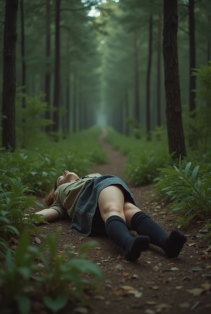 nude woman laying on the ground in the woods with her hands out, in a deep forest, in the forest, deep in the forest, in a forest, in the deep forest, dryad in the forest, in deep forest, in the middle of a forest, in a forest clearing, woman in a dark forest, in the woods, goddess of the forest, very hairy, cum on pubic hair, grabbing ass, inserting cock in the wet breathing pussy, Realistic body parts, perfect hands, correct anatomy, realistic proportions, good anatomy,