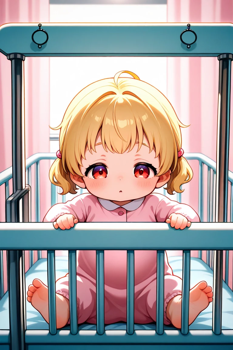 ((SD character))、Deformation、((Chibi Character))、((3 heads))、cute,, Mini cute style for women, Fluffy orange hair , nice art style、((Completely naked))、((Heart covers nipples))、((Hiding the female genitals with hearts))、((Reverse Bunny))、Chubby、Fertilization、Heart-shaped paste