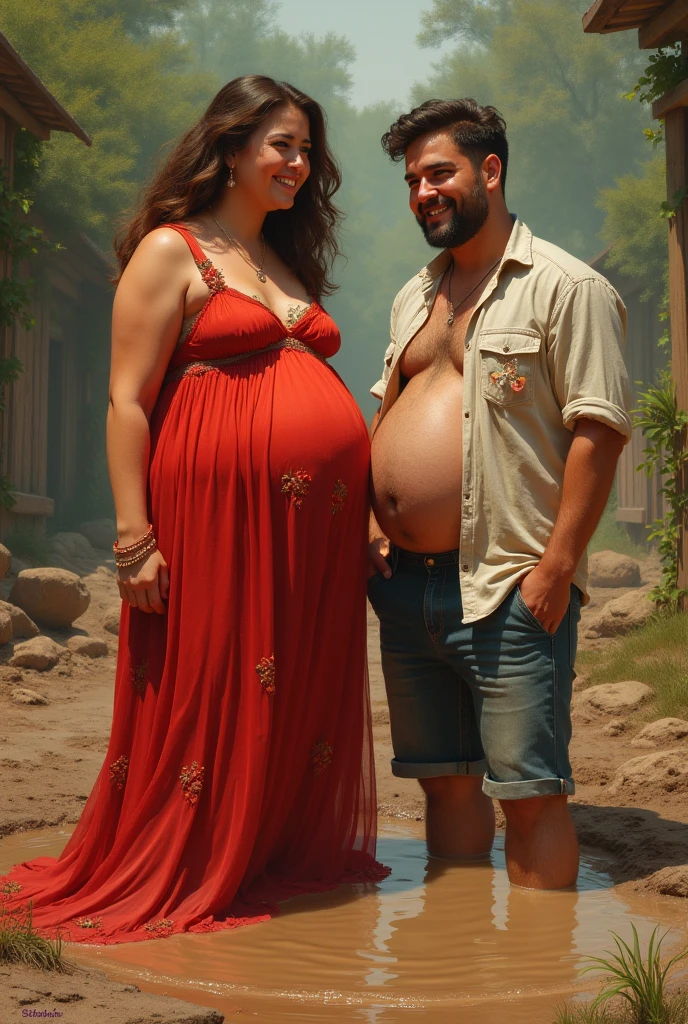 Vaginal sex image of an indian couple male 40 year and female 35 and she is chubby having big round boobs