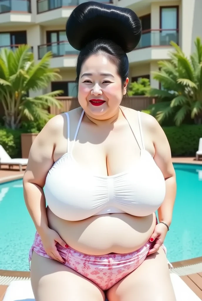 8K,((Great beauty)),(Lace underwear),original photo,(best quality),(masterpiece:1.85),Super detailed,Super Resolution,Professional lighting, Bright Lights ,Photon Mapping, Physically Based Rendering,(The real situation:1.95),(Look into the camera),High-resolution RAW color photos,Professional photos,Very detailed and beautiful,Very detailed content,Stunning details,huge文件大小,Official Art,極為細緻的CG統一8K, 8K ,8k wallpaper,High quality wallpaper,Extreme light and shadow,Work,Rich in details,美丽的Japanese woman在高细节,Very rich facial details,Very detailed eyes,Extremely delicate skin, Finger details are very rich, highly detailed nose, The mouth is very delicate, Perfect anatomical structure, Very detailed background, Meticulous clothes,(Japanese woman),((old)), (100 years old),(in a room full of clutter),Japanese woman, Lovely woman, Famous Japanese idols, 可爱的Large Breasts, entity, huge,White skin, Radiant Skin, shining,(细节是huge),(Large Breasts:1.7), (下垂的Large Breasts :1.5), (Large Breasts下垂到腹部),Handsome figure,((Hair tied into a bun)), brown hair, ( Smile:1.2), 可爱的Large Breasts, (Mature), Pretty Face, Realistic face, Exquisite eyes, Drooping eyes, earrings, room accommodation, street, Station 3D shape, Dynamic Lighting,(((full-body shot))),(((Portrait Photos))),