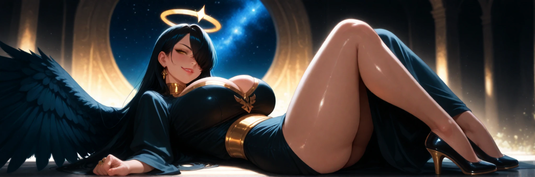 Realistic, high quality, gorgeous woman, massive , kneeling, naked, hypnotized, staring at pendulum, spiral eyes, ((mouth open)), ((tongue out)), drooling