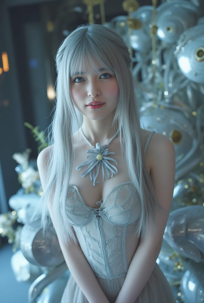 Diamond Dust Snow Scene Monster Girl