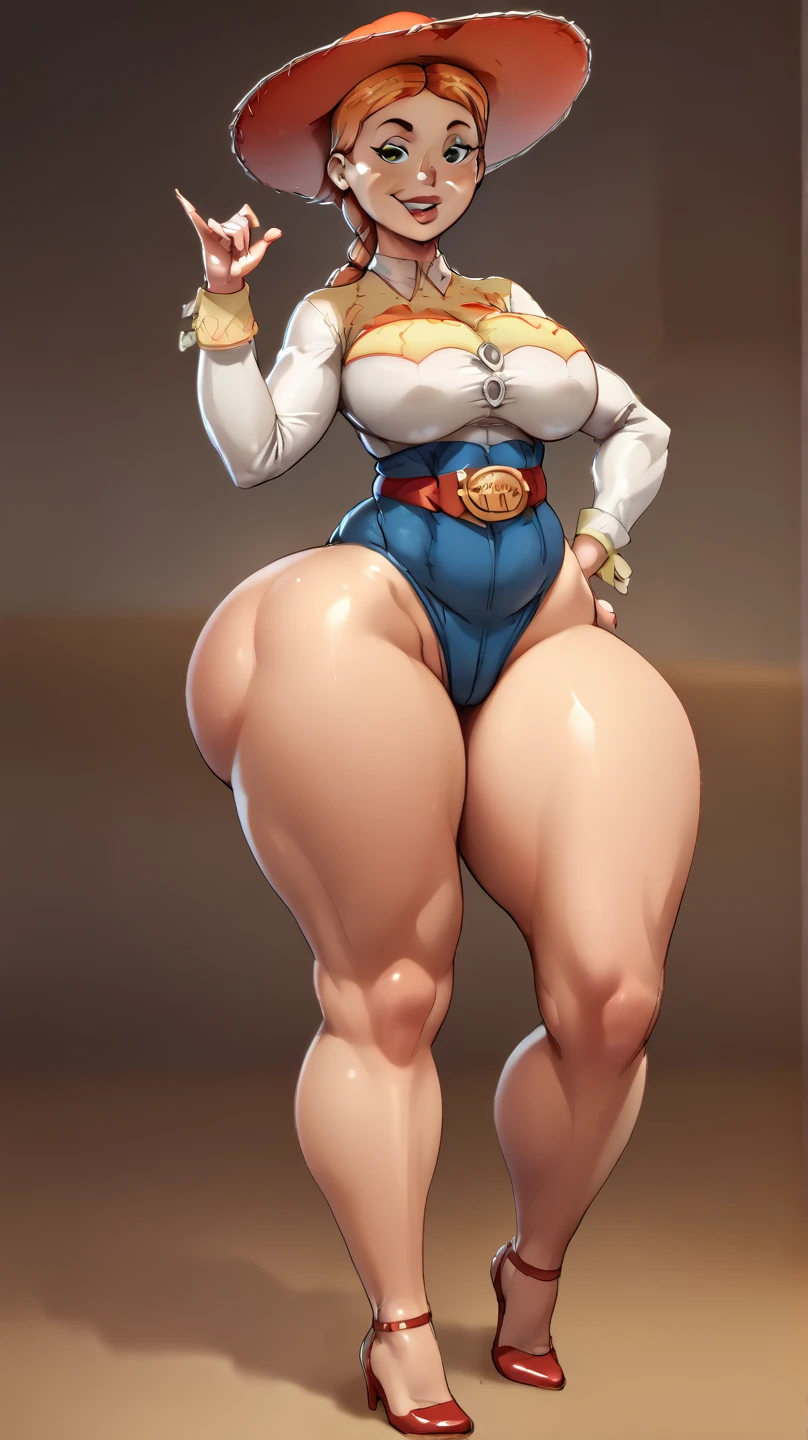 (masterpiece), best quality, female warrior, huge girl, female muscular:1.2, shoulder armor, pauldron, (((blank background))), ((full body)), fingerless gloves, sandals, sleeveless, covered nipples, ((buzzcut hairstyle)), golden hair, hair over eyes, (wide hips:1.6), thick thighs:1.7, ((camel toe)), (underboobs),