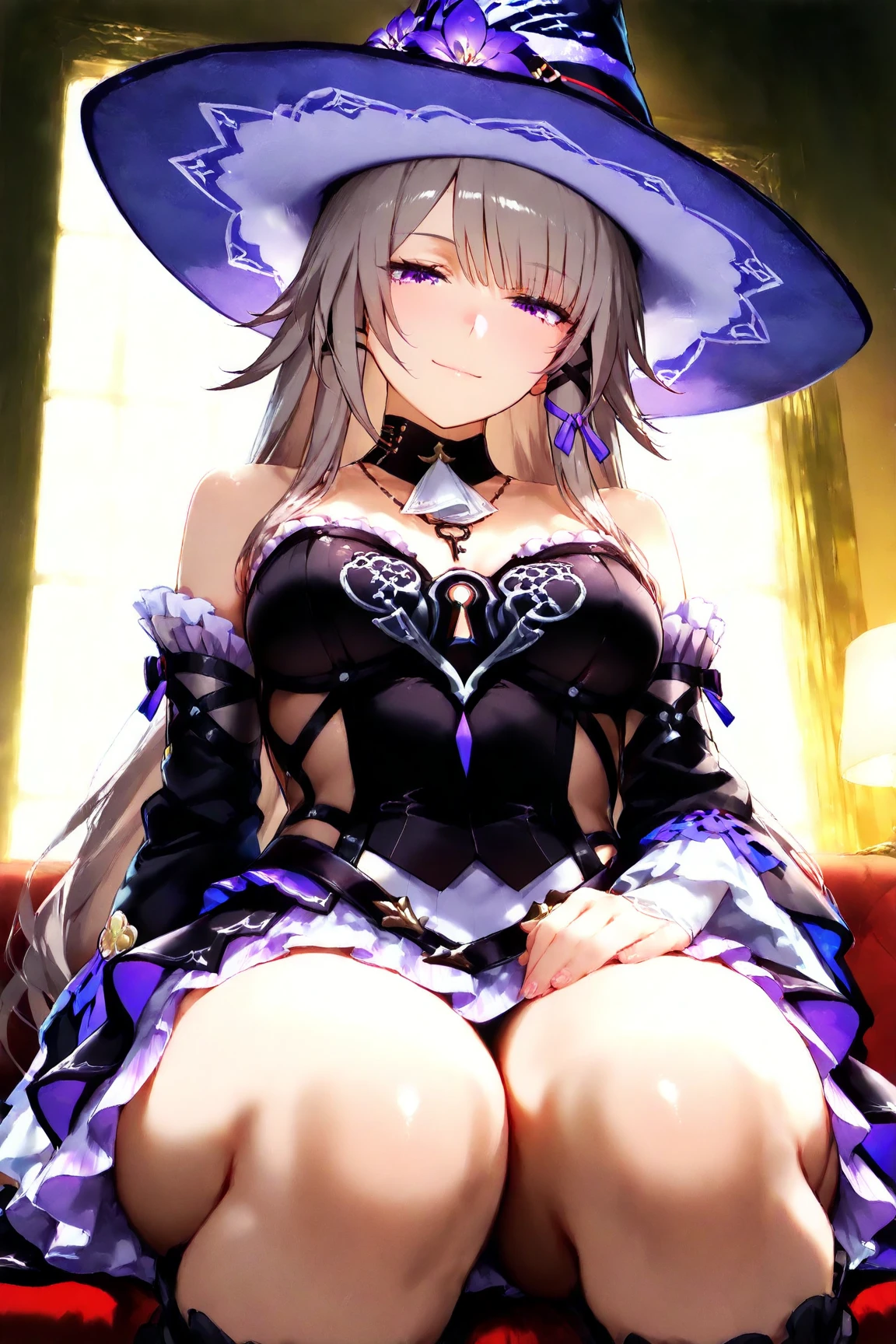 (((pixel perfect, detail perfect))), 一人in, 1 girl, Ranko Kanzaki, gothic, umbrella, smile, looking at the viewer、1.15}, gray_hair, red_eye, length_hair, twintails, Drill_hair, twin_Drills, smile, ribbon, red面, hair_ribbon, chest, 1 girl, Gray Bikini, Elbow_灰色gloves, gloves, swimsuit, looking for_in_viewer, cleavage, About large_chest, Thighhighs, 1girl (Vulgarity:1.2), steam, Breathless, Sweat, and shiny skin,,,,, Purple elbow gloves, BREAK, 、、,pubic tattoo,Lips、makeup、lip stick、eye line / Mascara Eyeshadow Evil Fall、Bad Woman、bad looking、)、in a narrow alley、cute little、seducting smile、address the audience、Open your mouth、 、t、during night、、is standing、Stand uprightside
