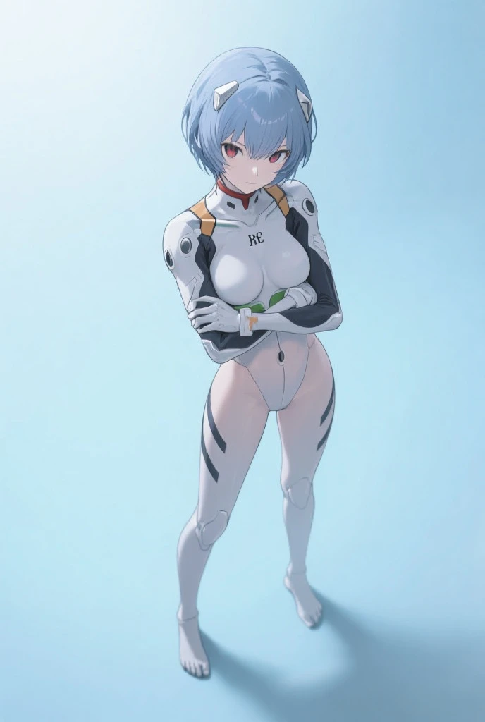 (masterpiece, Highest quality, Super detailed, 8K, wallpaper, Realistic), ((Perfect hands)), ((Perfect Anatomy)), Medium cleavage,, ((Attractive anime girl)), ((Rei Ayanami)), ((Capturing her ethereal beauty with pale wet skin, Wet short indigo hair)), ((Bright crimson eyes with a mysterious depth)), ((Sheer one-piece swimsuit, NERV logo and、Evangelion-themed designs, etc.、Subtle details can be incorporated as accents, To pay tribute to her character)), ((Close-up shot)), ,((Spread your legs and raise them:1.3)),(Cameltoe:1.5)、(Moriman:1.5)