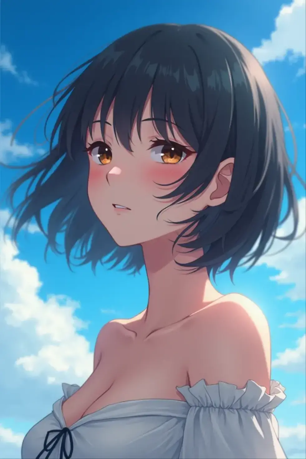 Arima Kana naked Ocean spreading pussy