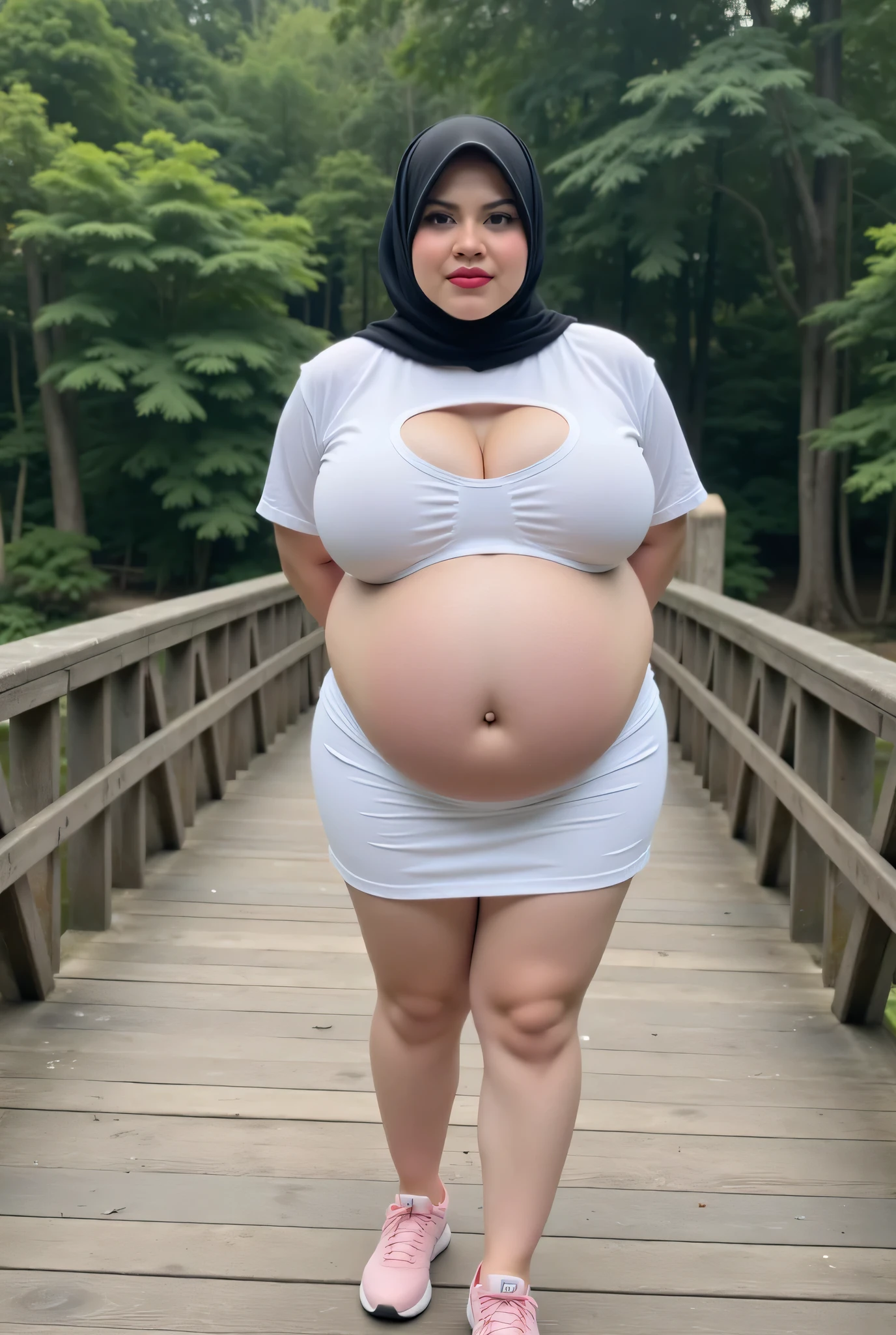 ((( pussy)), (((Fat:1.3))), (((Naked Stra))), (((Old lady:1.6))), (((HIJABS Stylish))), adorable, 1 girl, (face to face), 10 years old, bppy, medium portrait, (face details: 1), (eye details:1), ((naked big breasts)). wearinnspareency, .. Cute posed. proportional body. Ultra High Res. realistic: 1.4, UHD , lace floral pattern