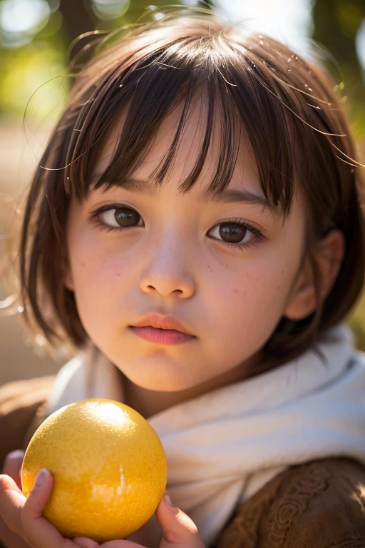 illuminate， illuminate， A charming close-up portrait  ，  showing a beautiful bird  ，A quiet morning ， A soft golden light shines ， A soft bokeh ball gently surrounds its petite body