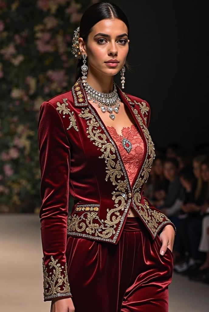 a photograph of beautiful (M36D0n:1.1) woman,as a socialite attending the Metropolitan Art gala,wearing a long (elegant sangria red ball gown:1.2),wearing diamond necklace and earrings,long hair in chignon,(standing on a curved marble staircase:1.3),in the atrium of an (elegant hotel:1.2),red lipstick,makeup and eyeshadow,(face focus),sharp focus,detailed eyes,(highly detailed),(8k wallpaper),intricately detailed,highres,absurdres,hyper realistic,8K UHD DSLR,Fujifilm XT3,taken with (Canon EOS 1Ds camera),extremely intricate,dramatic,(looking at viewer),face focus,elegant,hyperdetailed,PA7_Portrait-MS,<lora:M36D0n_04A-000002:1.0>,