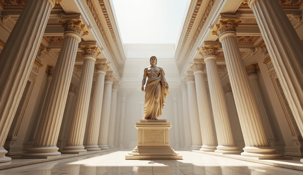 (Ancient Greek Art), interior decoration, award-winning, cinematic still, emotional, vignette, dynamic, vivid, (masterpiece, best quality, photorealistic, Professional, perfect composition, very aesthetic, absurdres, ultra-detailed, intricate details:1.3)