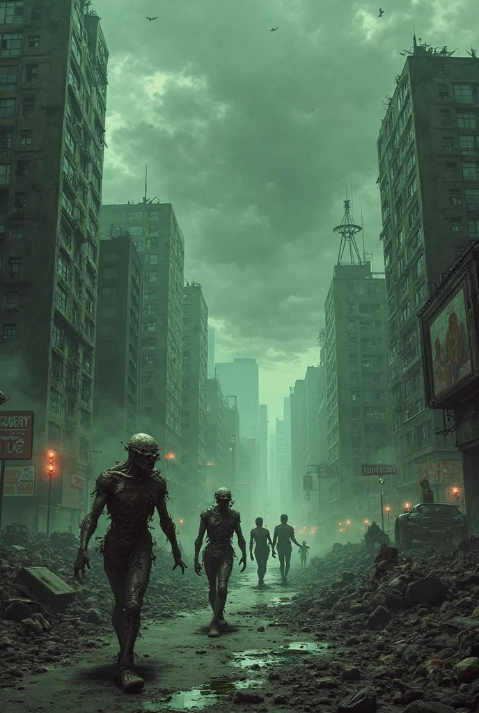 cursed sci-fi postapocaliptic horror visions