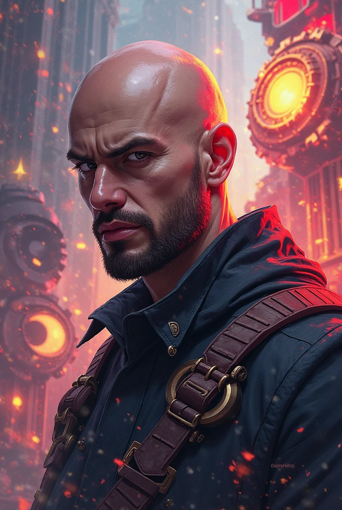God of war, with accurate face, male, Ultra realistic, 4k