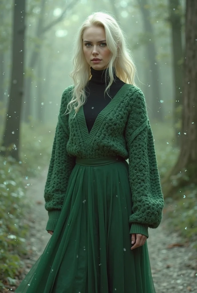 Woman 25years Woman (Imogen Poots:Emily Bett Rickards), 25 years old, Stout, redhead, beveled cut hair, ((green eyes)), Round chin, full lips, Eagle nose, alone, huge breasts, (huge breasts :1. 2), (Wear a tight-fitting wool turtleneck sweater, short tight leather skirt, and classic mini ugg boots), 30 years, She is a model for Playboy magazine., sexy poses in a snowy forest, curled lips, perfectly fitting body, extremely detail, head of'artwork, Intricate detailing, Very detailed, Focus point, detailed skin, Textur de peau réaliste, Textur, detailled eyes, High resolution, kodak vision color, photoshot_\(ultra\), Aftercare, maximum details, roughness, real life, ultra realistic, photoshotrealism, photoshotgraphy, absurdes, RAW photoshot, highest quality, high detail RAW color photoshot, professional photoshot, extremely detail UHD 8k wallpaper unit, best quality, High resolution, (head of'artwork, Superior quality, High resolution:1.4), photoshot, filmic, film grain, pointy, soft daylight, magic photoshotgraphy, super detailed