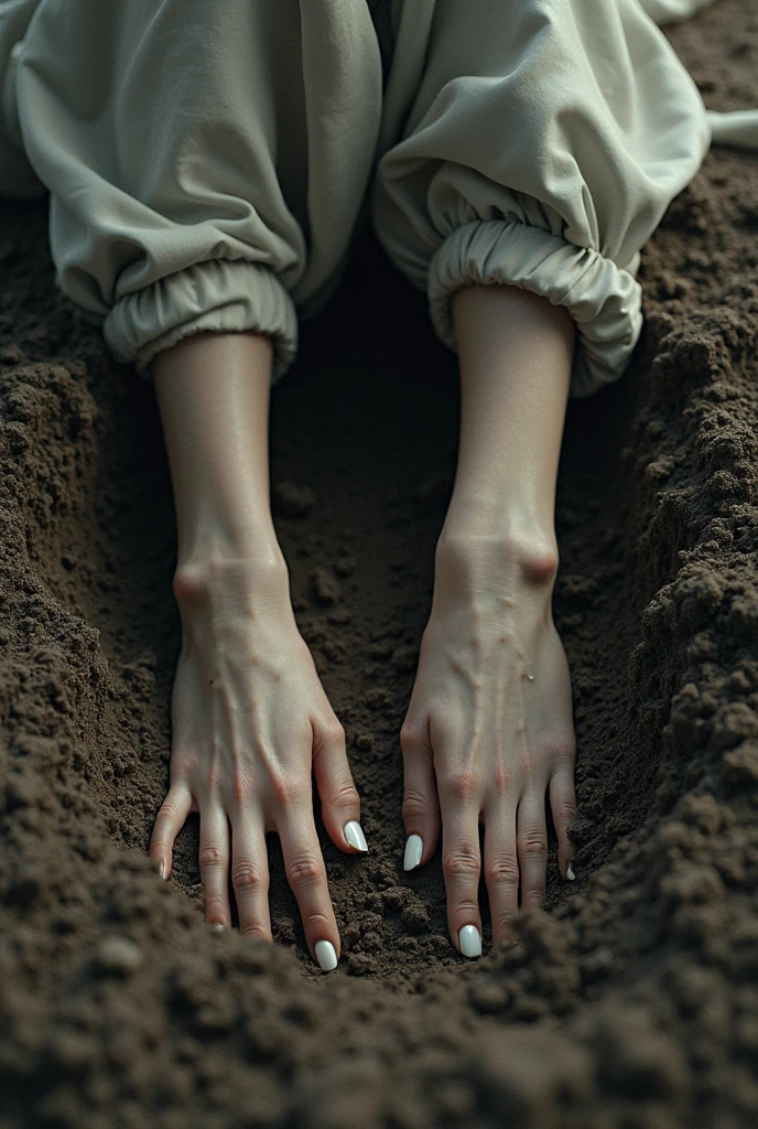 Create a picture of the different types of stress humans are causing to the soil.