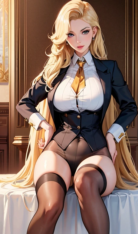nude , 8k, masterpiece, bset quality, girl wearing sexy military officer outfit, tight pants, fishnet stockings, wide-brimmed officer-style trench coat. white leather luxury, glossy, sexy girl fantasy anime artwork, fantasy anime illustration, 8k badass anime, 4k anime art wallpaper, 4k anime art wallpaper, artwork 2.5 d cgi fantasy anime art, 8k anime art wallpapers, detailed digital anime art, beautiful fantasy anime, majestic epic anime artwork, 4k anime wallpapers, artwork detailed anime, sexy, seductive, giant, women, anime style, best quality, extremely detailed, best silhouette), font (detail) backdrop, dark fantasy), (beautifully detailed face), high contrast, (best lighting details, extremely delicate and beautiful eyes), ((cinematic lights)), colorful, super detailed, dramatic lighting statue, intricate details (1 girl, solo, sharp face, . Blonde, super long hair, bangs, long eyelashes, dynamic angles),
