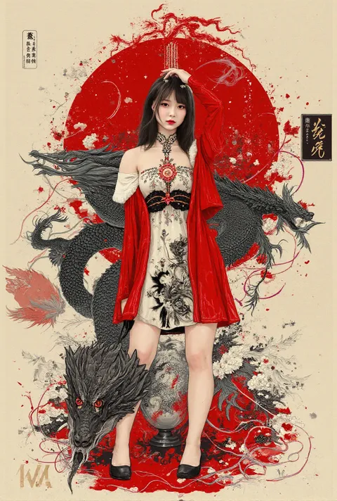 Traditioneller japanischer Malstil